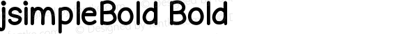 jsimpleBold Bold