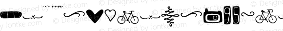 RidemyBikeW95-Dingbat Regular