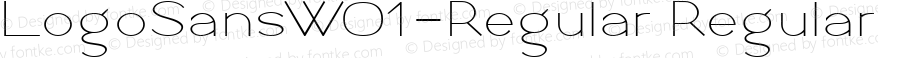 Logo Sans W01 Regular