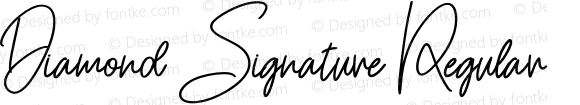 Diamond Signature Regular