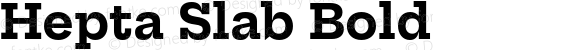 Hepta Slab Bold