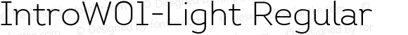 IntroW01-Light Regular