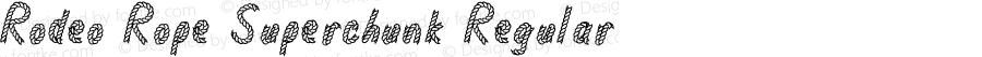 Rodeo Rope Superchunk Regular Version 1.00