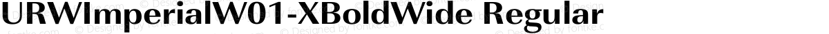 URWImperialW01-XBoldWide Regular