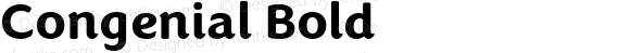 Congenial Bold