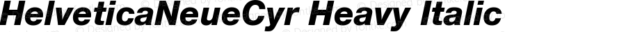 HelveticaNeueCyr-HeavyItalic