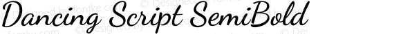 Dancing Script SemiBold