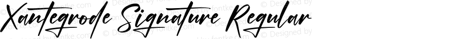 Xantegrode Signature