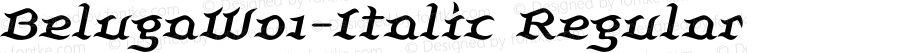 Beluga W01 Italic