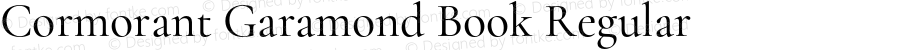Cormorant Garamond Book Regular