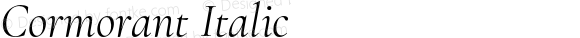 Cormorant Italic