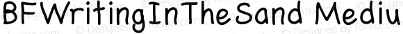 BFWritingInTheSand Medium Version 001.000