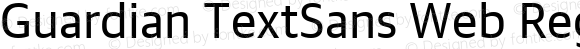 Guardian TextSans Web Regular