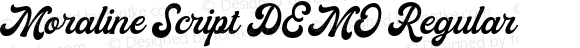 Moraline Script DEMO Regular