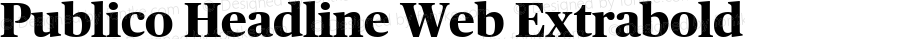 Publico Headline Web Extrabold