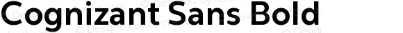 Cognizant Sans Bold