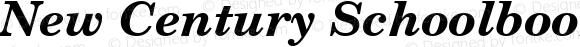 NewCenturySchlbk LT Std Bold Italic