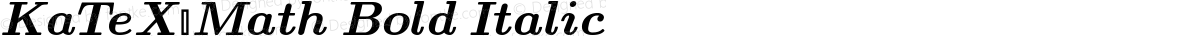 KaTeX_Math Bold Italic