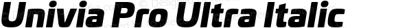 Univia Pro Ultra Italic