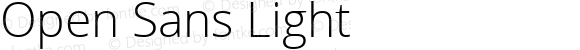 Open Sans Light Regular