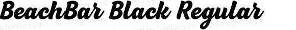 BeachBar Black Regular