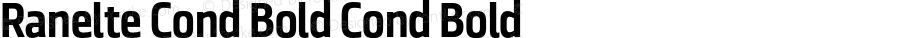 Ranelte Cond Bold Cond Bold
