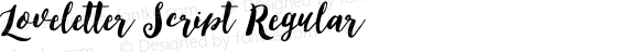 Loveletter Script Regular