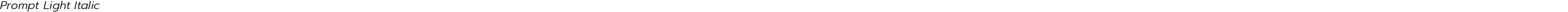 Prompt Light Italic
