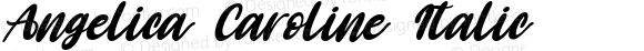 Angelica Caroline Italic