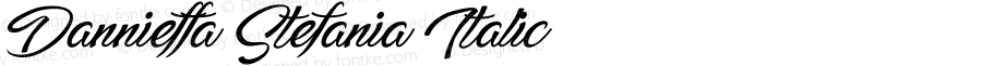 Dannieffa Stefania Italic