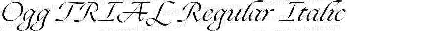 Ogg TRIAL Italic