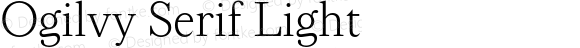 Ogilvy Serif Light