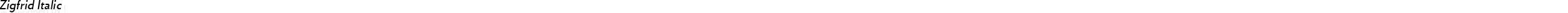 Zigfrid Italic