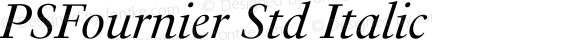 PSFournier Std Italic