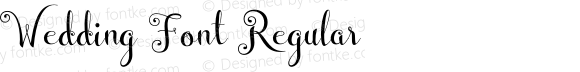 Wedding Font Regular