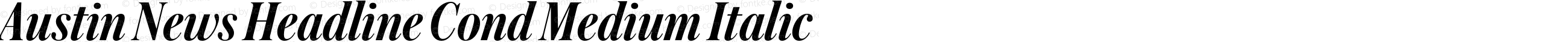 AustinNewsHeadCond-MediumItalic