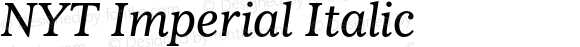 NYT Imperial Italic