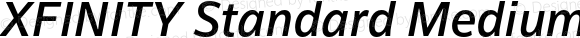 XFINITY Standard Medium Italic