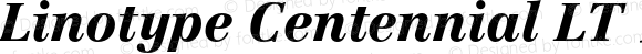 CentennialLT-BlackItalic