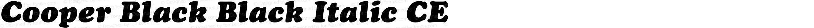 CooperBlackCE-Italic