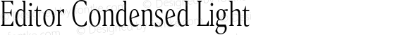 Editor Condensed Light