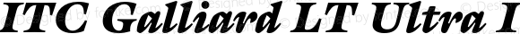 GalliardLT-UltraItalic