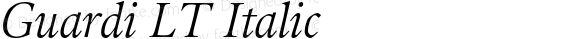 GuardiLT-Italic