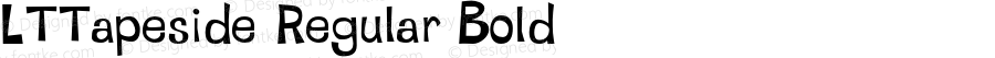 LinotypeTapeside-Bold