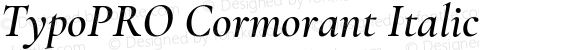 TypoPRO Cormorant Semibold Italic