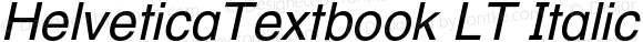 HelveticaTextbookLT-Oblique
