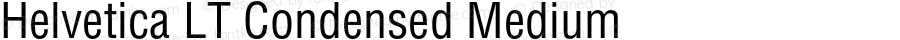 HelveticaLT-Condensed