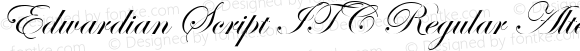 Edwardian Script ITC Regular Alternate