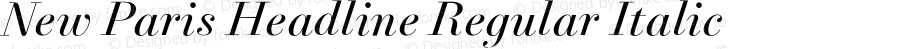 NewParisHeadline-RegItalic