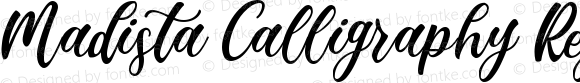 Madista Calligraphy Regular